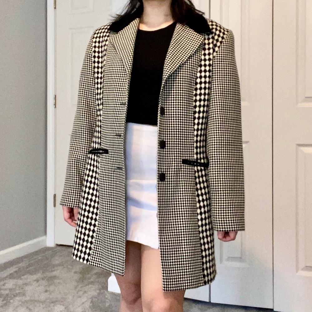 Patterned Blazer - image 1